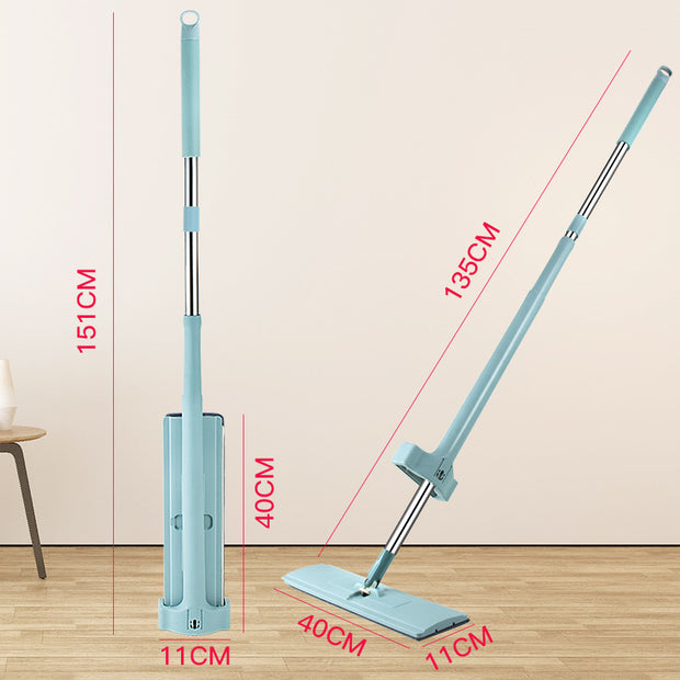 Lazy Hands-Free 360° Flat Mop