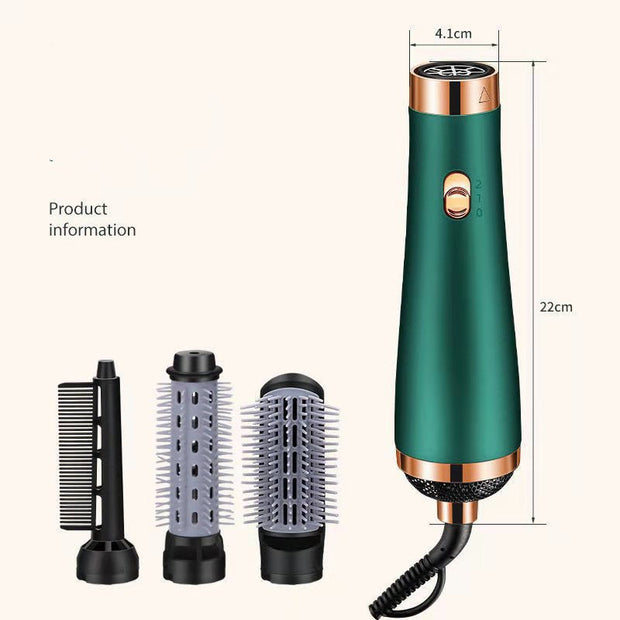3-in-1 Hair Dryer, Curler & Straightener – High Power Styling Tool