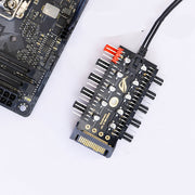 Computer fan hub