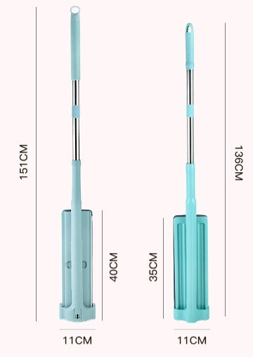 Lazy Hands-Free 360° Flat Mop