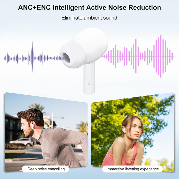 Bluetooth 5.4 ANC Wireless Earbuds