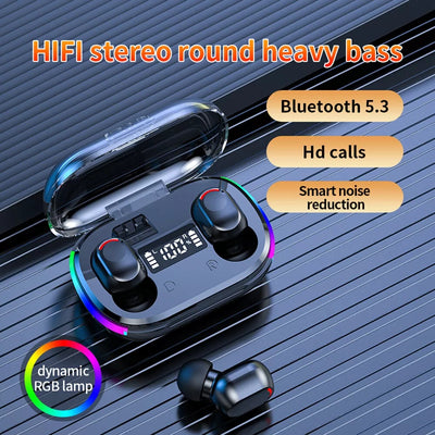 Mini Wireless Bluetooth 5.3 Earbuds with Digital Display