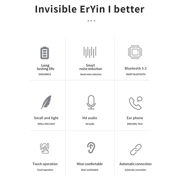 Mini Wireless Bluetooth 5.3 Earbuds with Digital Display