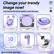 T8 TWS Bluetooth 5.3 Wireless Earbuds